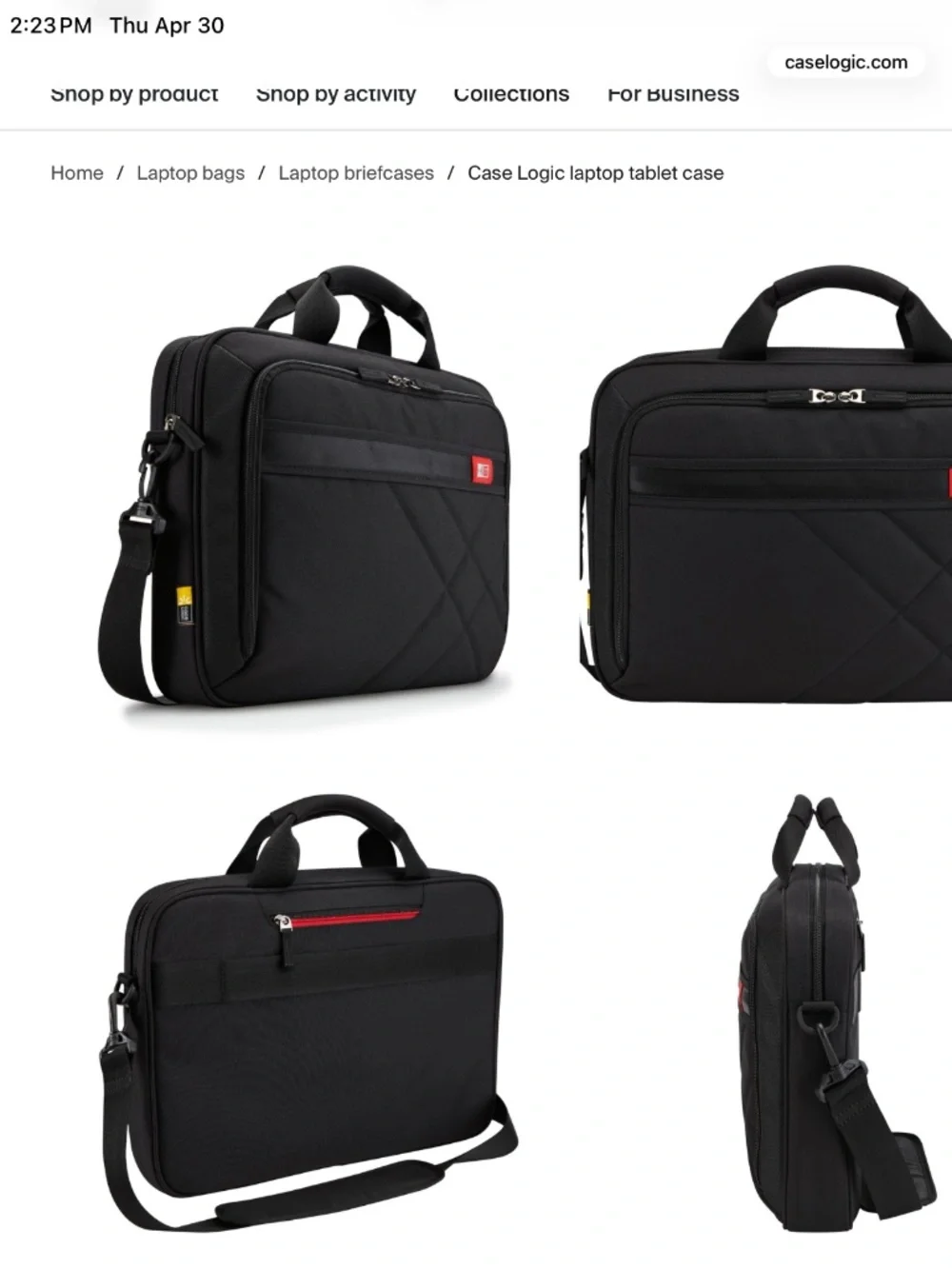 NIP Case Logic laptop/tablet case travel bag